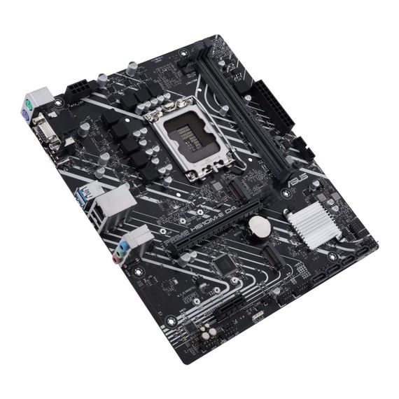 Материнcкая плата ASUS PRIME H610M-E D4-CSM s1700 H610 2xDDR4 M.2 HDMI DP VGA mATX CSM 90MB19N0-M1EAYC | Зображення 3
