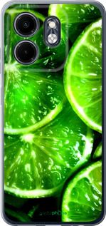 Чохол на Infinix Smart 9 Зелені часточки лимона "852u-3809-2448"
