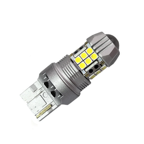 Автолампа светодиодная Т20 W21W 7440, 3030x27smd, линза, биполярная, 12-24 В