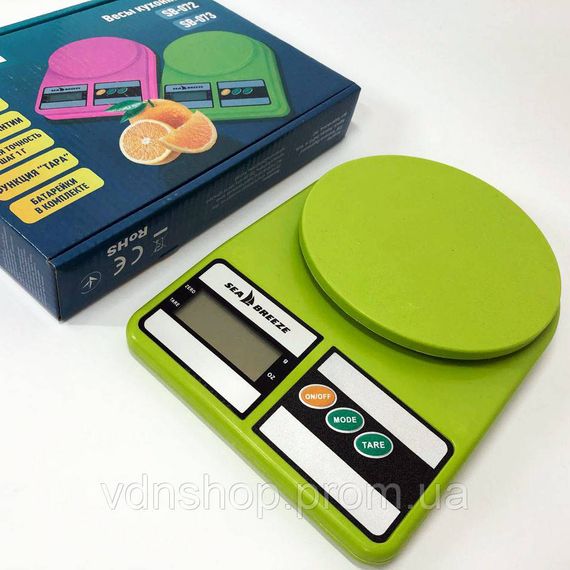 Кухонные весы для пищевых продуктов SeaBreeze, Электрические кухонные весы Пищевые для продуктов ER-30 | Зображення 4