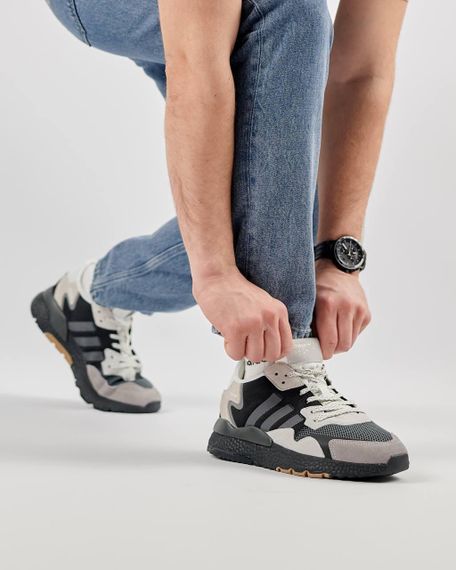 Чоловічі кросівки Nite Jogger Black Grey | Зображення 4