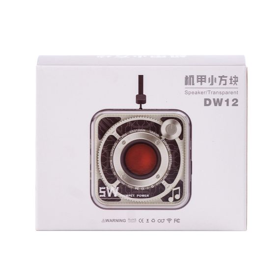 Портативна міні-колонка 5 Вт Рожевий DW12P | Зображення 1