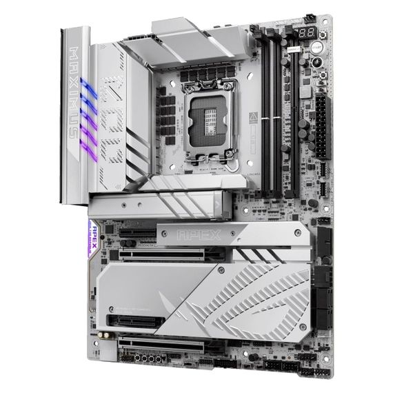 Материнcкая плата ASUS ROG MAXIMUS Z890 APEX s1851 Z890 2xDDR5 M.2 Thunderbolt DP Wi-Fi BT ATX белый 90MB1IP0-M0EAY0 | Зображення 2