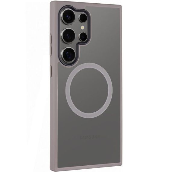 Чохол Ummi Colorful with Magnetic Fit для Samsung Galaxy S24 Ultra Сірий / Grey