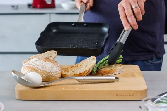 Ложка кухонна KitchenAid Premium KMG003OHSS 33.6 см срібляста | Зображення 8
