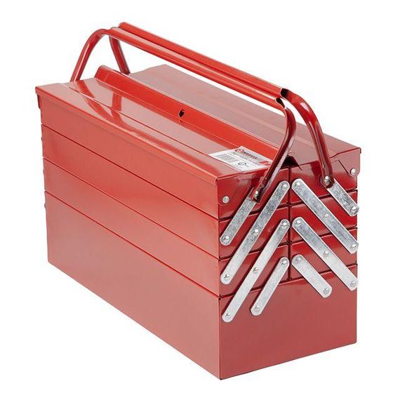 Ящик інструментальний металевий 450 мм, 7 секцій INTERTOOL HT-5047 | Зображення 3