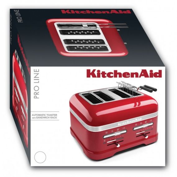 Тостер KitchenAid 5KMT4205ECA Artisan, на 4 хлібці, карамельне яблуко | Зображення 6