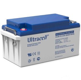 Аккумуляторная батарея Ultracell UL65-12 AGM 12V 65 Ah  (348x167x176) White Q1/78