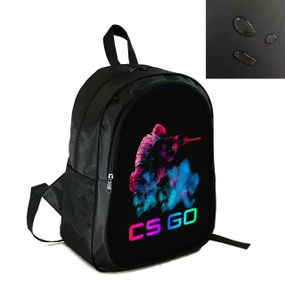 Рюкзак міський/шкільний 38×28см з принтом CS:GO/Counter-Strike дитячий, підлітковий, спортивний (4134)