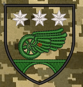 Шеврон 26 ОБР ДССТ (пиксель)