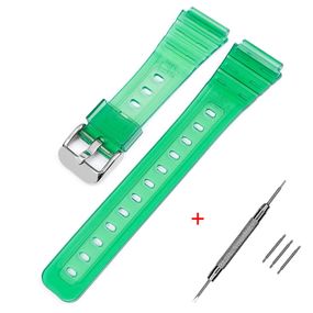 Ремінець для Годинник C2asio F-91W Jelly Green SI