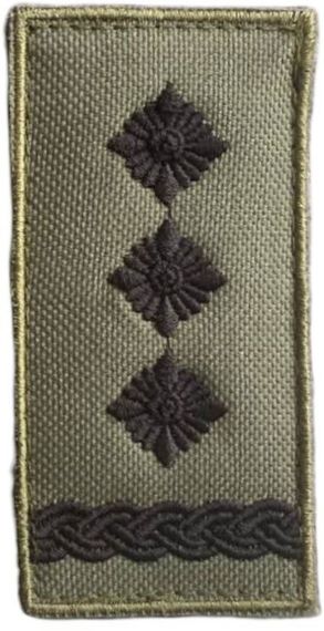 Пагон Шевроны с вышивкой "Полковник ЗСУ"  Хаки раз. 10*5 см