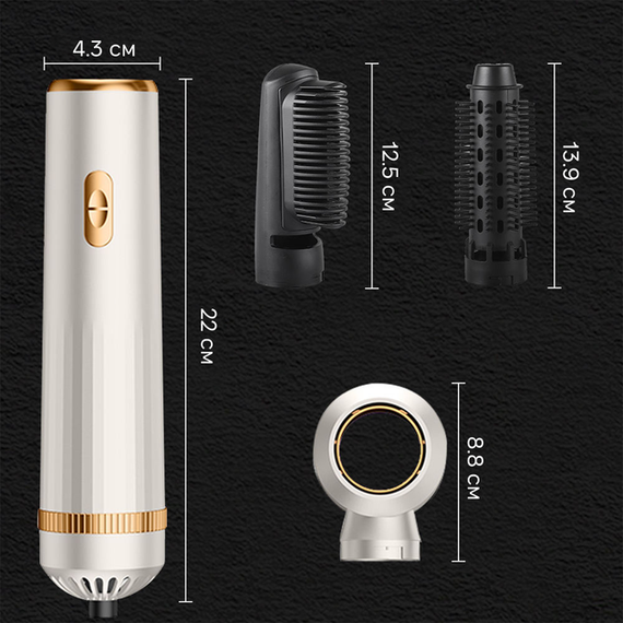 Фен для волосся 3 в 1 швидке сушіння 3-in-1 curling iron AND LY-945 | Зображення 1