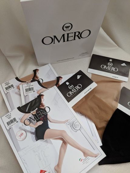 Колготки жіночі прозорі Omero Efira 15 den з посадкою на талії, розміри M, L, колір cosmetic | Зображення 3