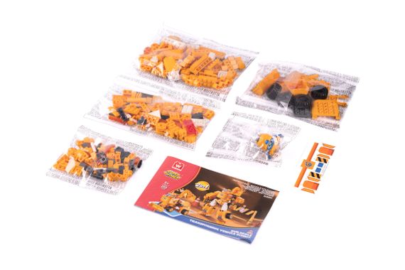 Конструктор-трансформер Super Wings Small Blocks 2-in-1 Buildable Transforming Vehicle Donnie, Донни (EU385007) | Зображення 4