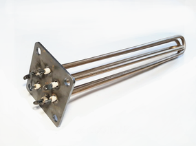 Блок ТЭНов 6000W на квадратном фланцэ 100×100мм (Украина)