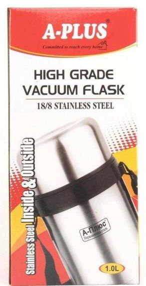 Термос харчовий із неіржавкої сталі A-PLUS 1664 1000 ml з чохлом | Зображення 2