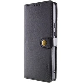 Шкіряний чохол-книжка GETMAN Gallant (PU) для Samsung Galaxy A17 5G Зелений Чорний