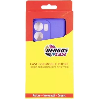 Чехол для мобильного телефона Dengos Oppo Reno 13F 4G Case Carbon + 2 Glass (Purple) (DG-CTG2P-23) | Зображення 3