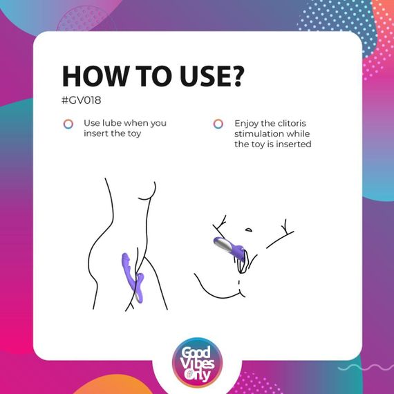 Вібратор-кролик Good Vibes Only - Tess Rabbit Vibrator with G-Spot Stimulator Sex Aura | Зображення 9