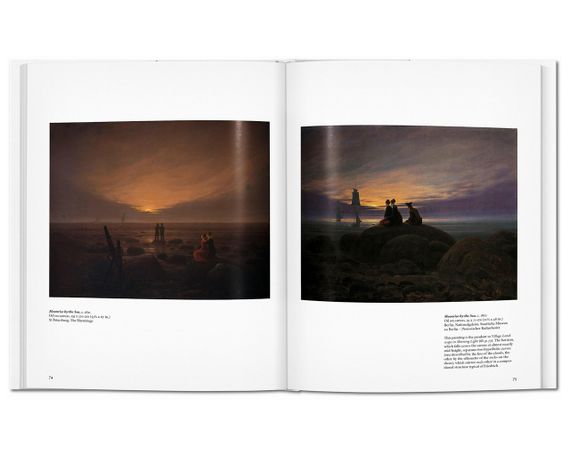 Книги с картинами художников Каспар Давид Фридрих Friedrich. Norbert Wolf, Taschen книга об искусстве живописи | Зображення 2