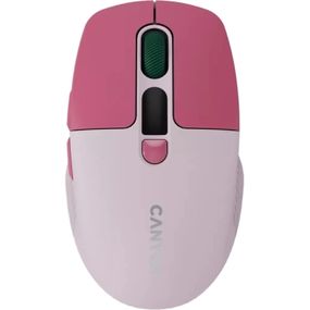 Мышка Canyon MW-26 LCD Silent Wireless/Bluetooth Pink (CNS-CMSW26P)