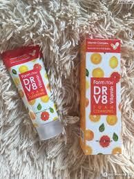 Вітамінна очисна пінка FarmStay DR.V8 Vitamin Foam Cleansing | Зображення 4