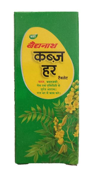 Кабз хар  Бадьянатх, Baidyanath KABZHAR  от запоров, 30 таб. | Зображення 1