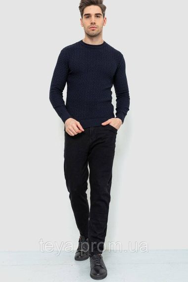 Свитер мужской, цвет темно-синий, размер L-XL FA_008407 | Зображення 2