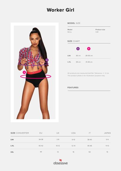 Obsessive Worker Girl L/XL sexstyle | Зображення 4