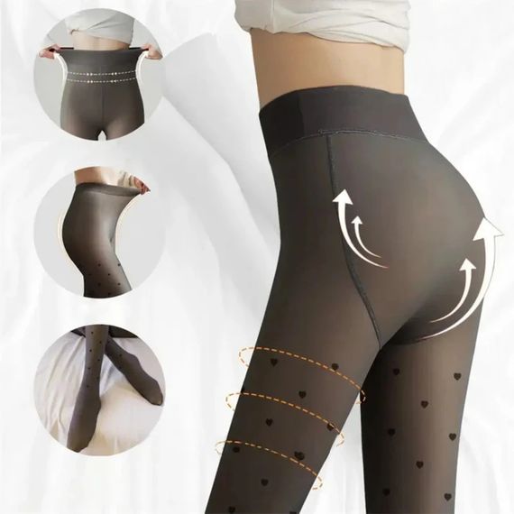 Зимові колготки з ефектом капрону 900Den XL 46/48 (23457578901_267) | Зображення 1