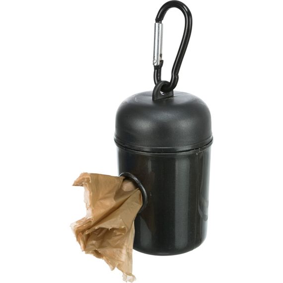 Контейнер Trixie для збиральних пакетів пластиковий з 2 рулонами пакетів для фекалій розмір М 20 шт/рулон | Зображення 9