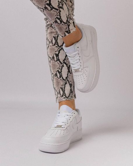 Женские кроссовки  Air Force 1 Winter All White, Вьетнам , мех 41 26 см | Зображення 5