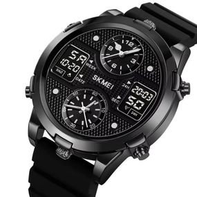Эксклюзивные мужские часы SKMEI, Элегантные часы для мужчин Стальные мужские кварцевые QJ-60