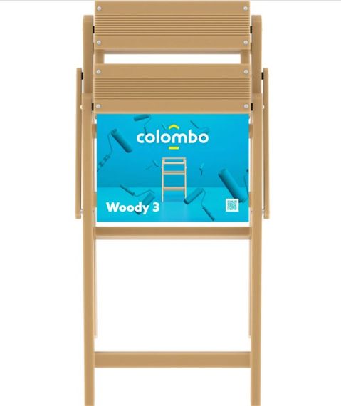 Драбина Colombo Woody 3 щаблі (G130LL3W) | Зображення 2