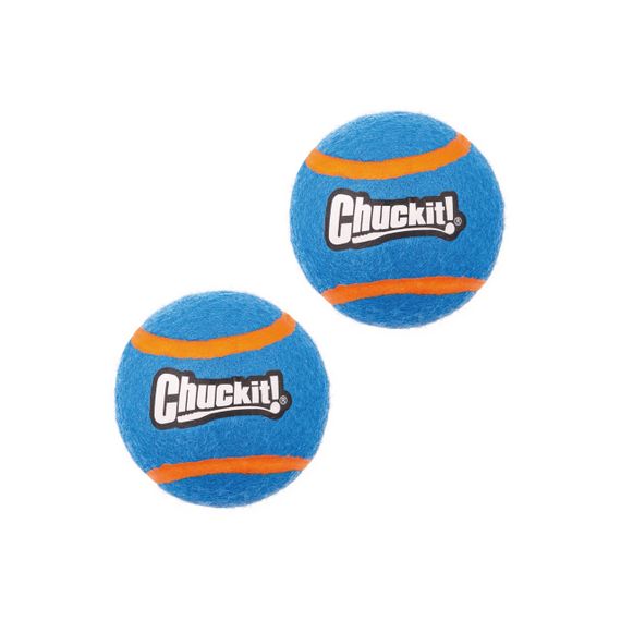 Набір м'ячиків для собак Chuckit! Squeaker Tennis Ball 2 Pack, 6.5 см, 2 шт | Зображення 1
