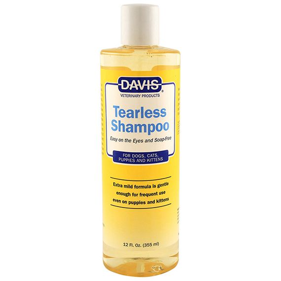 Шампунь "без слез" для ухода за шерстью собак и котов Davis Tearless Shampoo 355 мл
