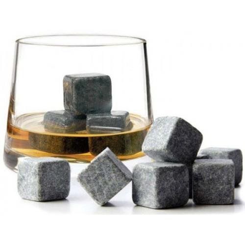 Камені для віскі Whiskey Stones з AS-798 стеатита (9шт)