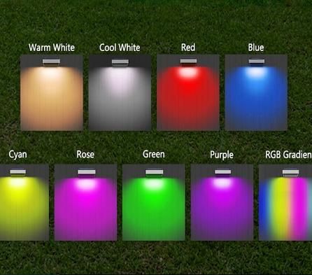 Светильник садовый rgb, уличный настенный светильник / водонепроницаемый MULTI | Зображення 3