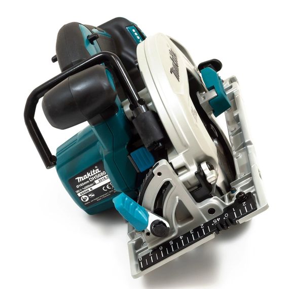 Пила дискова ручна акумуляторна Makita DHS680 BEO1 (165 мм, 5000 хв-1, 57 мм, BL, LXT) | Зображення 3