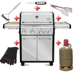 Газовий гриль Ranger 41 + набір необхідних аксесуарів GRILLI 777242-set Код: 013225