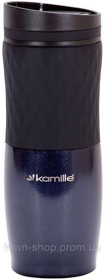 Термокружка Kamille Gottfried 500мл с TPR вставкой KM-2047 | Зображення 1