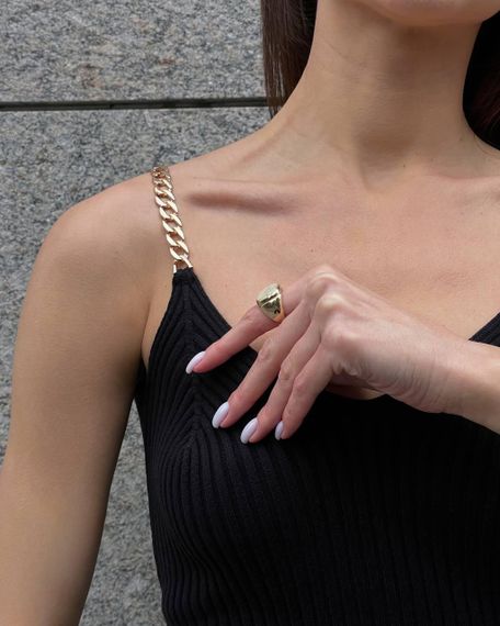Сукня вязана з фурнітурою Чорний, XS-S | Зображення 4