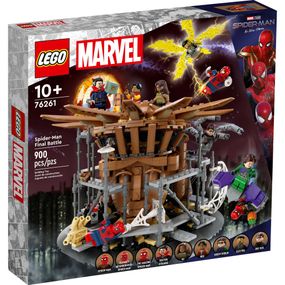 Конструктор LEGO Marvel Вирішальний бій Людини-Павука 900 деталей (76261)