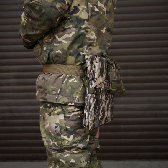 Каремат п'ятиточка трьохсекційна Kiborg П-3 Оксфорд Піксель | Зображення 7