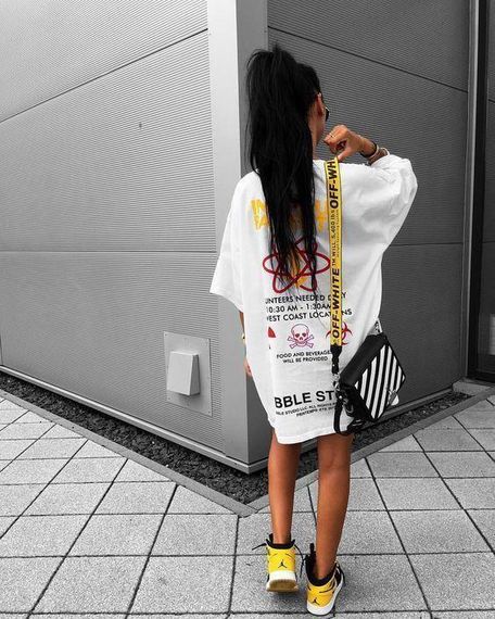 Футболка женская с принтом повседневная S Белая