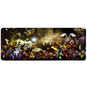 Коврик 300x700 тканевый DOTA2 "Attack of the Titans",толщина 3мм,OEM
