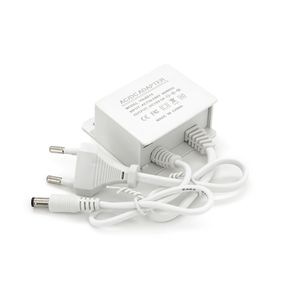 Імпульсний адаптер живлення 12В 2А (24Вт) штекер 5.5/2.1; Plastic Box Mini; IP40, кріплення Q250