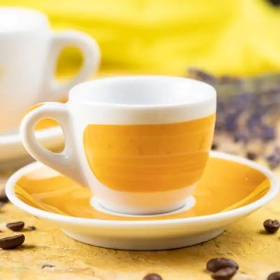 Чашка Ancap cappuccino 180 мл, серія Verona Millecolori Yellow (35121) | Зображення 2