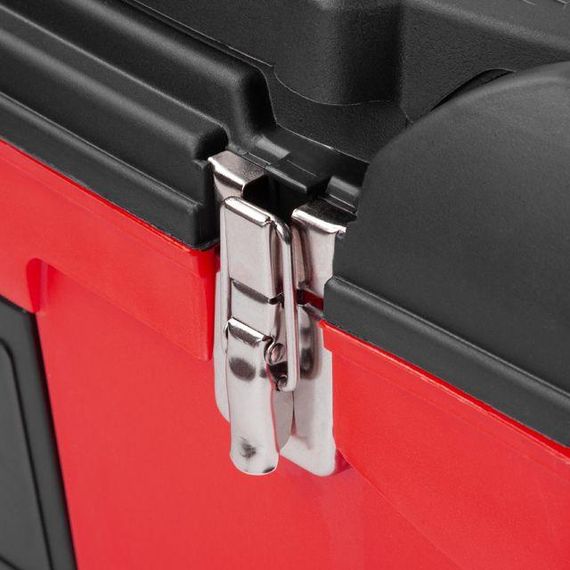 Ящик для інструментів з металевими замками 24" 610*255*251 мм INTERTOOL BX-1123 | Зображення 2